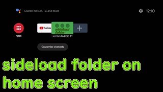 Sideload Folder: sideload apps launcher for MI Box and Android TV screenshot 2