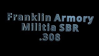 Franklin Armory Militia SBR  308