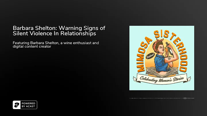 Barbara Shelton: Warning Signs of Silent Violence ...