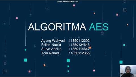Algoritma AES-Keamanan Informasi-5D