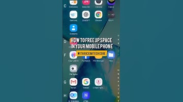 How to free up phone space tutorial  #phonetips #phonehacked #phonetutorial #diy #storagesolutions