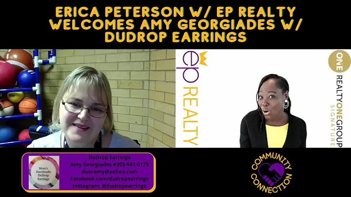 EP Realty presents Amy Georgiades w/ DuDrop Earrings