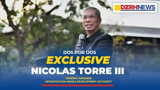 FULL EXCLUSIVE INTERVIEW: Metropolitan Manila Development Authority Gen. Manager Nicolas Torre III