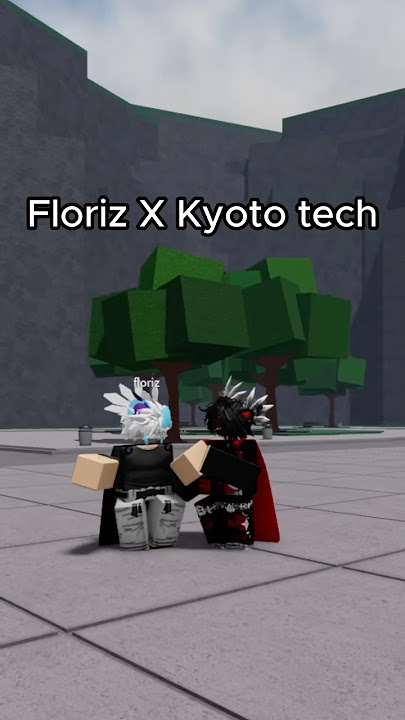 New Floriz x Kyoto combo in the strongest battlegrounds.. #tsb #trending #shorts