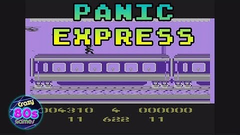 Panic Express // Atari 800 8Bit Game