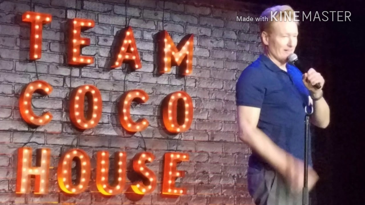 What Just Happened? Conan O'Brien At Team Coco House!!