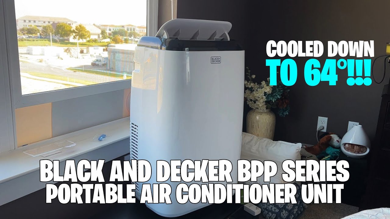 BLACK+DECKER BPP10WTB 14000-BTU Portable Air Conditioner USER GUIDE