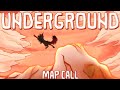 Underground  hollyleaf  fallen leaves map call closed