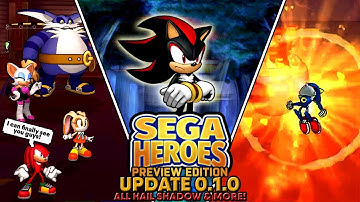 SEGA Heroes [Preview Edition] | Update 0.1.0 | New Features, Bug Fixes & More! (iOS Gameplay)