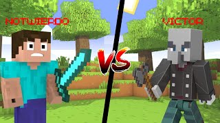 NotWierdo VS Victor in Minecraft | Minecraft Gameplay | Hindi