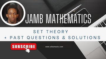 JAMB Mathematics 2026 EP 16 - Set Theory + Likely Exam Questions & Solutions