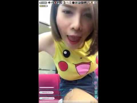 Live Bigo pokemon go remix with cute girl thailand
