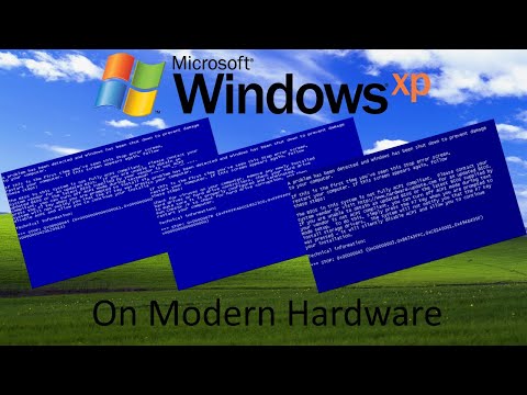 Windows XP on Modern hardware