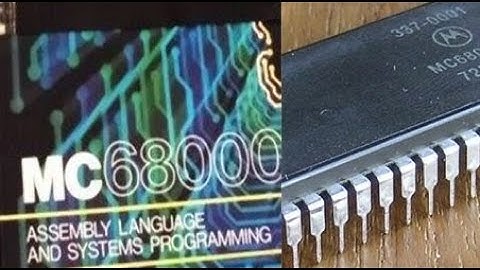 Stack Pointer Programming MicroProcessor 68K
