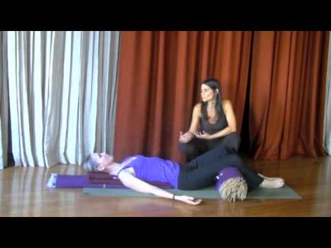 3 restorative yoga poses how to practice them at home youtube