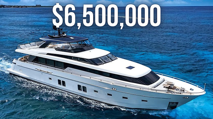 Inside a $6,500,000 Sanlorenzo SL104 SuperYacht