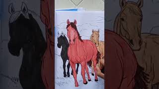 Horse Life Coloring Pages #coloringbooks #coloringpages #artandcraft #coloringbookpage #coloringbook