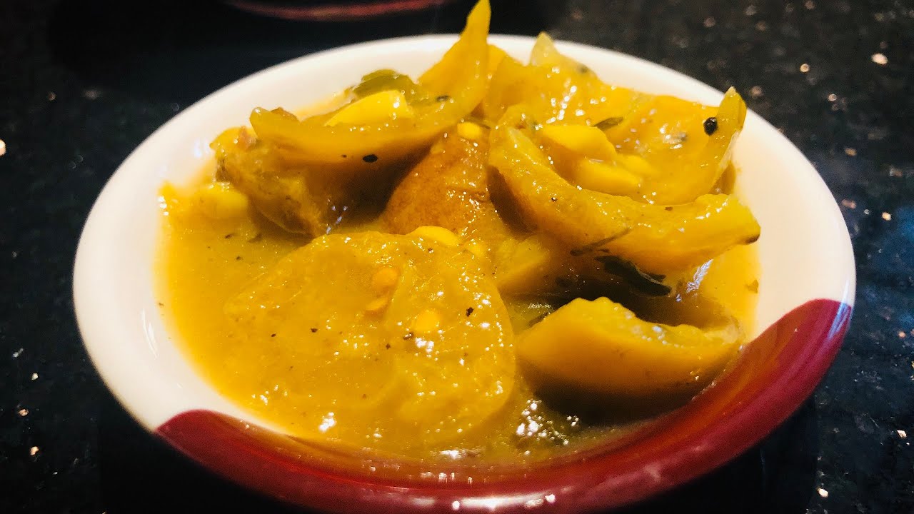 Kerala Style YELLOW LEMON PICKLE Recipe [ Naranga Achar Recipe