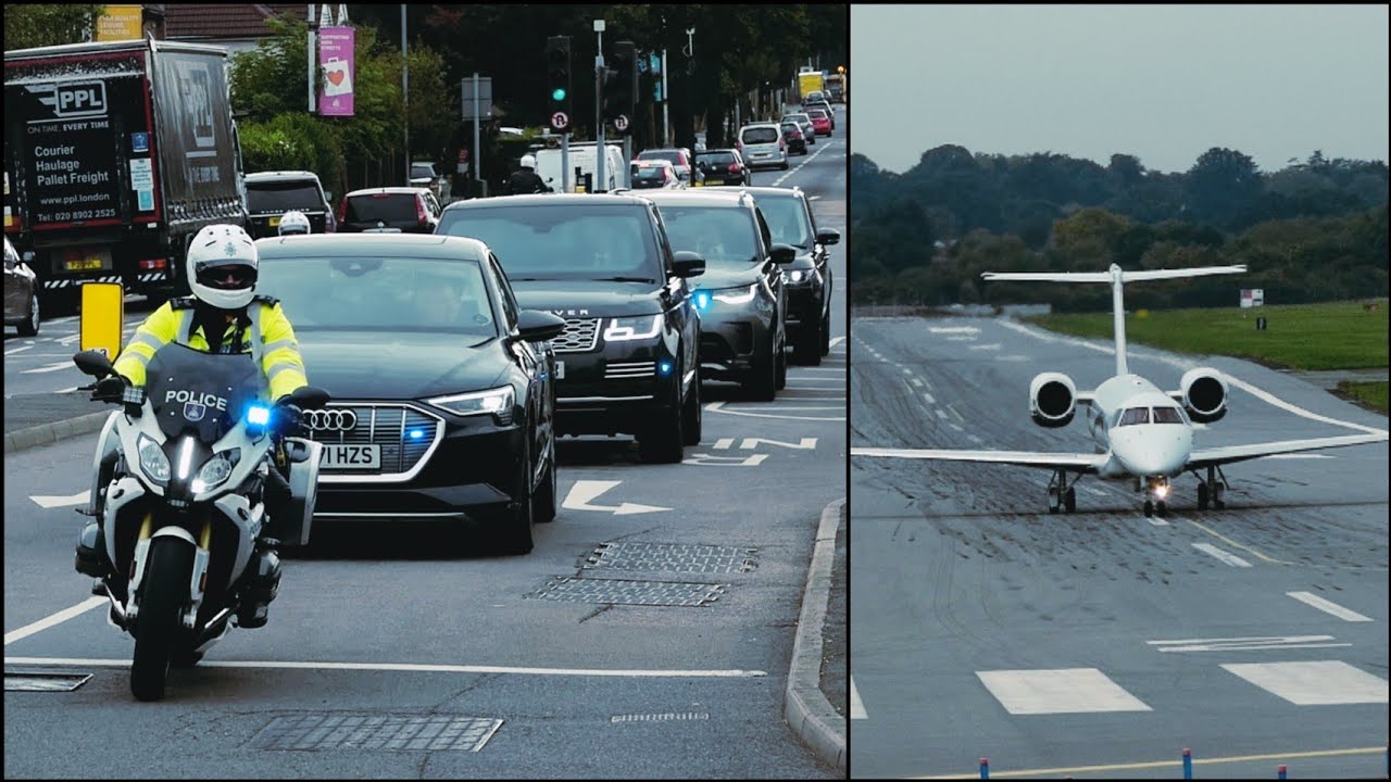 King Charles Departs RAF Northolt Enroute to Scotland 🏴󠁧󠁢󠁳󠁣󠁴󠁿