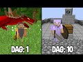 10 DAGEN OVERLEVEN IN DE MOEILJKSTE MINECRAFT MOD...