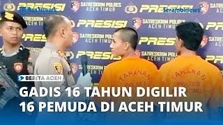 Gadis 16 Tahun Digilir 16 Pemuda, Polisi Baru Amankan 3 Pelaku