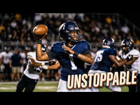 Sophomore QB Throws 4 TDs in ONE HALF at Plainfield South vs Joliet West