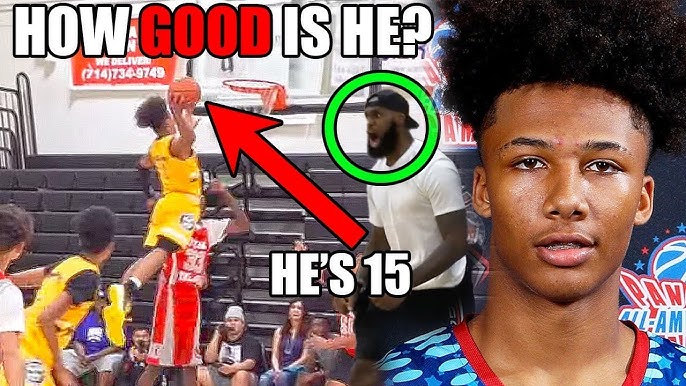 How GOOD Is Bronny James At 15 VERSUS His Dad LeBron? (Ft. NBA Potential,  High School) 