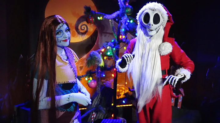 Jack Skellington as Sandy Claws with Sally Meet & ...