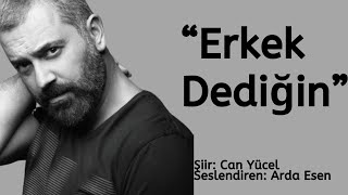 Erkek Dediğin (Can Yücel) Şiir