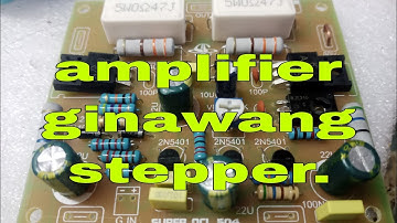 ocl 504 amplifier driver convert to stepper for class h.