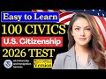 2025 random 100 civics questions and answers - U.S. citizenship interview I N400 Interview #n400