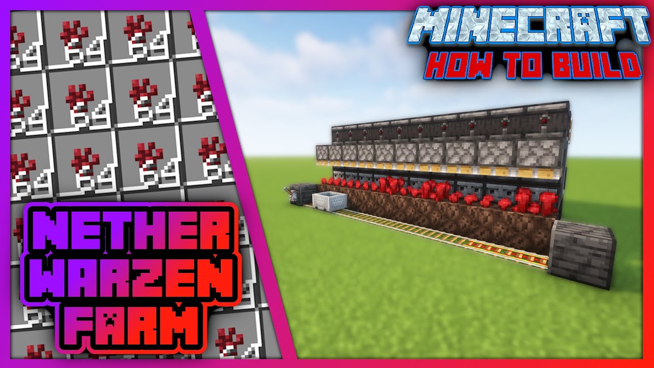 Netherward EINFACHSTE Netherwarzen Farm (AFK nutzbar) 🔸 Minecraft 26.1+ Tutorial 🔸 ...