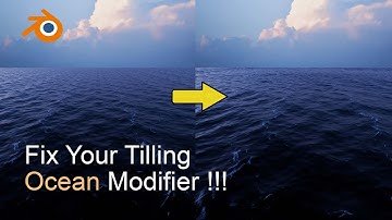 Fix Ocean Modifier Tiling in Blender – Easy Tutorial