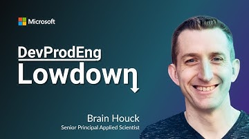 DPE Lowdown - How Microsoft does Developer Productivity Engineering with  Brian Houck