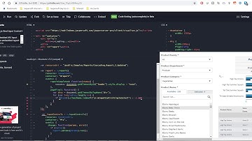 TIBCO Jaspersoft: Visualize.js - hiding input controls using events
