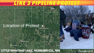 Two Arrested In Line 3 Pipeline Protest In Hubbard County, Minnesota