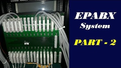 EPABX System Installation PART - 2 | Telephone Exchange by Tech Guru Manjit