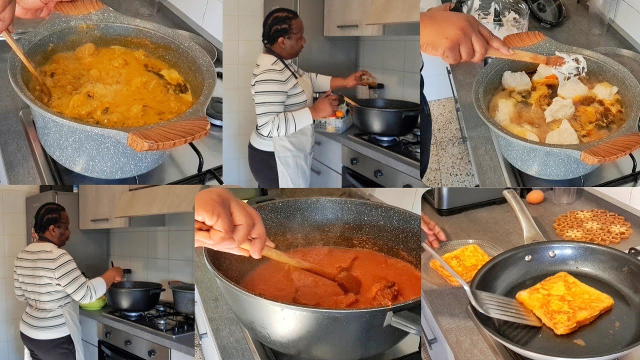 Days in my life as an introvert nigerian mother living in italy/Bulk cooking, mealprep, silentvlog