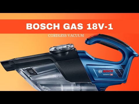 BOSCH GAS 18V-1 Unboxing + Testing