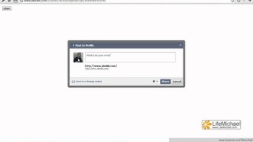 The FB.ui Function - Simple Demo
