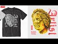Designing A Gold Statue T-Shirt (Merch Design Ep.23 LIVE)