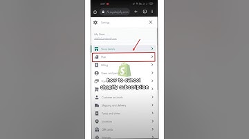 how to cancel shopify subscription #cancelshopifysubscription