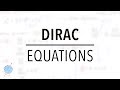 From the dirac lagrangian to the dirac equations noninteracting lagrangian density