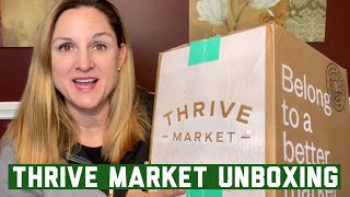 Thrive Market Unboxing - Thrive Market Promo Code