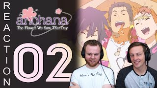 SOS Bros React - Anohana Episode 2 - Rekindling Friendships