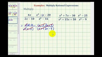 Ex 3:  Multiply Rational Expressions
