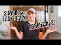 MINIMALIST BABY ESSENTIALS: 0-3 MONTH MUST HAVES 2020