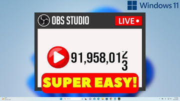 How to Add Live Subscriber Count on OBS Studio (Full Guide)