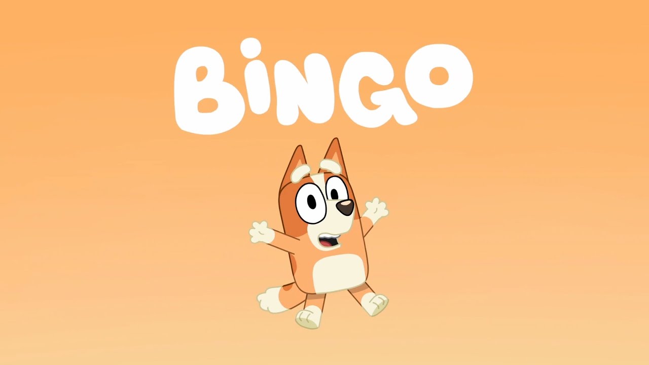 B-I-N-G-O and Bingo was her name-o 🧡 #Bingo #Bluey