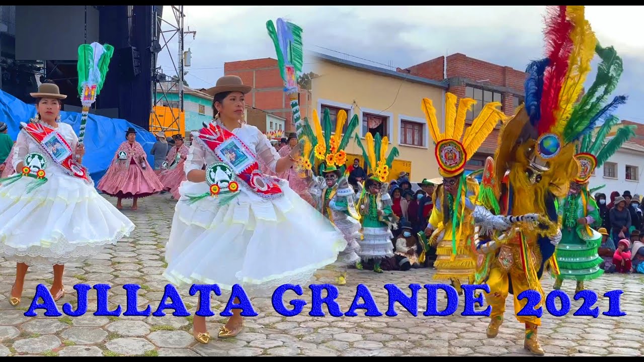 Entrada Folklorica Ajllata Grande Con Danzas Morenadas por la fiesta patronal al Virgen Rosario 2021